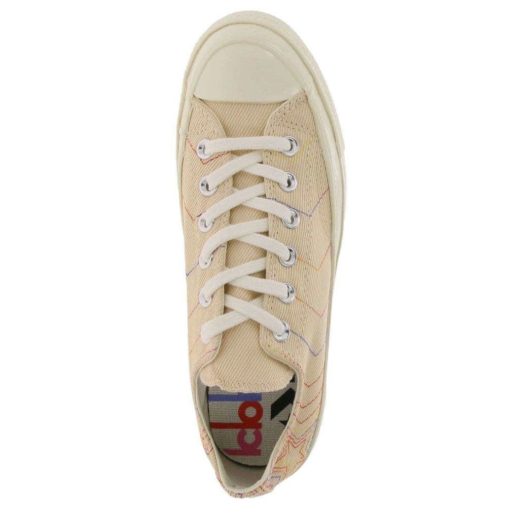 Converse Chuck Taylor All Star 70 Low Top Stars Beige Women's Shoes Size 9.5 - Picture 2 of 9